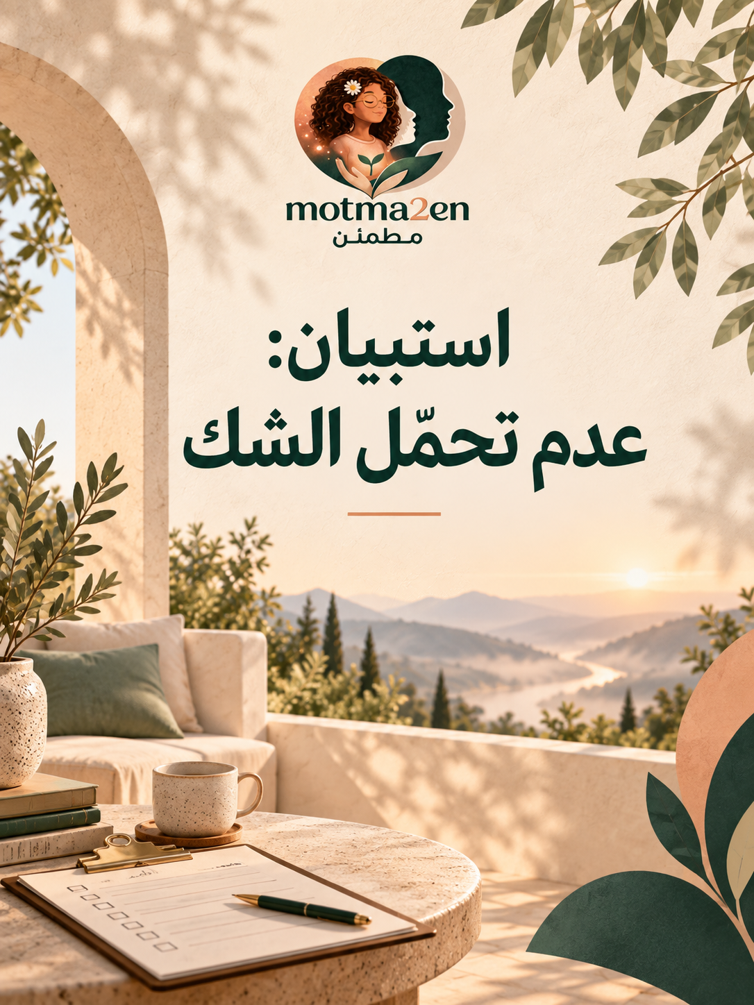 استبيان: عدم تحمل الشك
