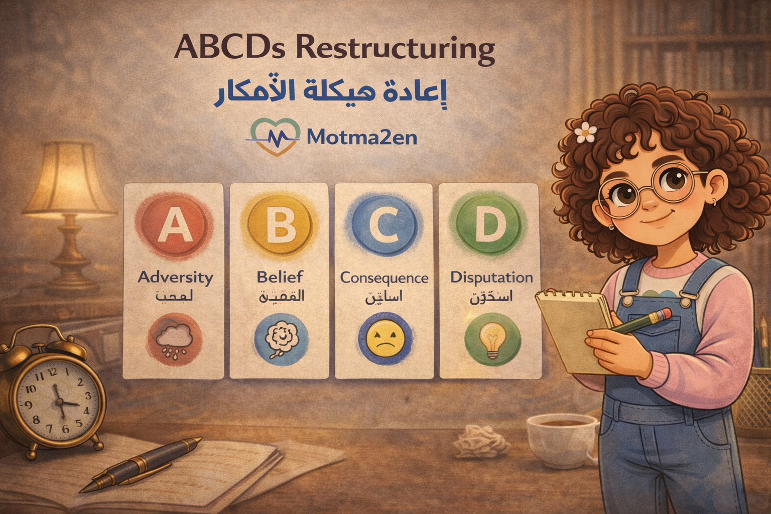 تمرين إعادة هيكلة الأفكار