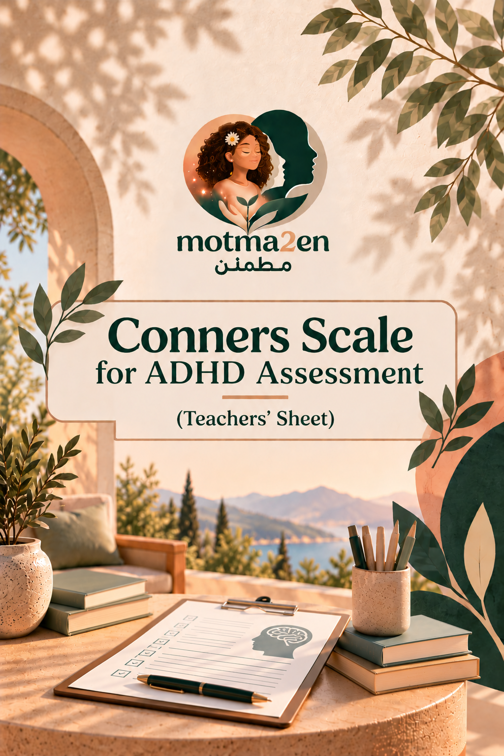 Conners Scale for ADHD Assessment/teachers sheet