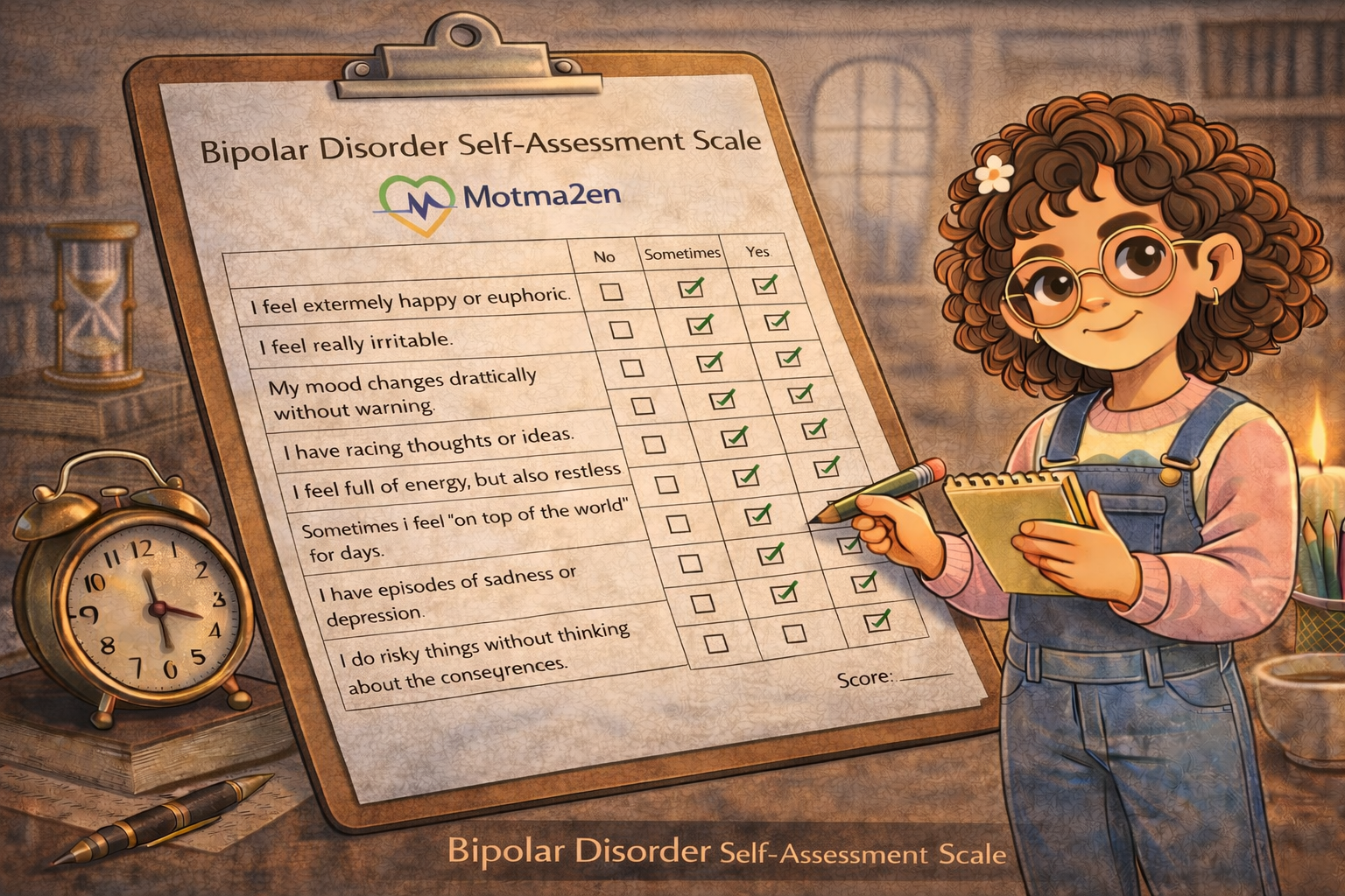 bipolar disorder self assesment scale